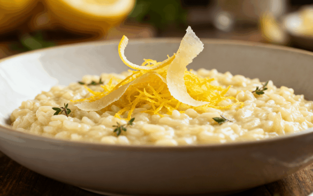Franks Zitronenrisotto – Cremig, frisch & aromatisch
