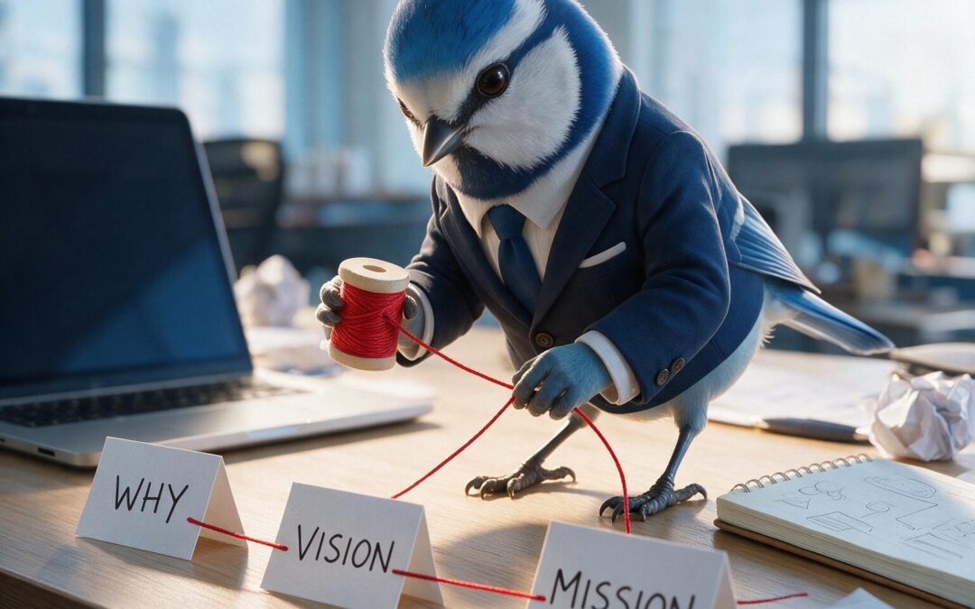 WHY, Vision und Mission: So entsteht der strategische Kern Ihres Unternehmens